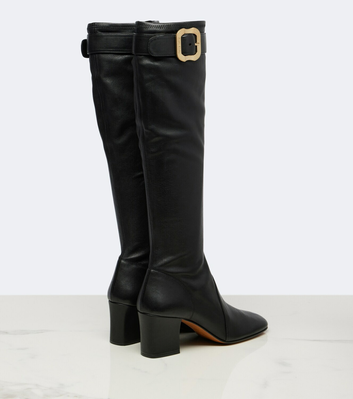 Miu Miu Leather knee-high boots