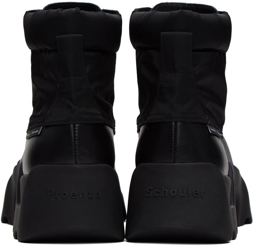Proenza Schouler Black Stomp Boots Proenza Schouler