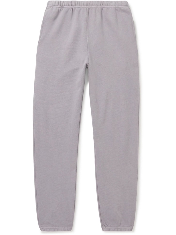 Photo: Les Tien - Garment-Dyed Fleece-Back Cotton-Jersey Sweatpants - Unknown