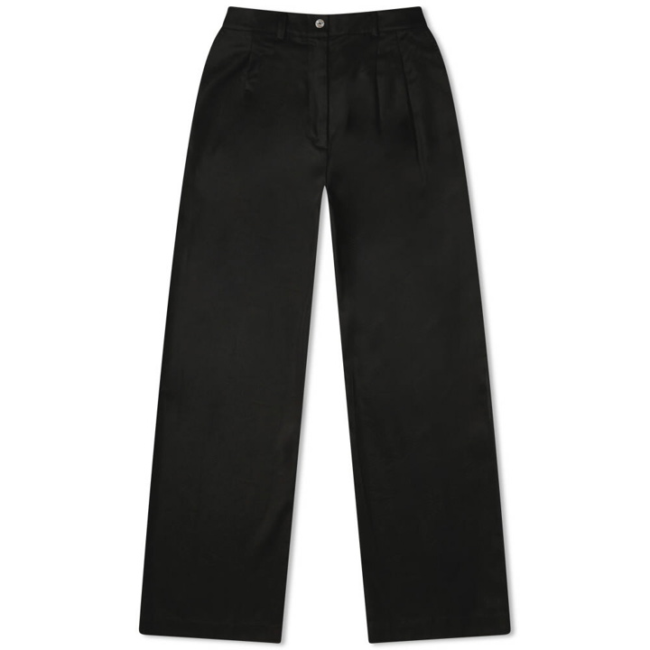 Photo: DONNI. Women's Pleated Trouser in Jet