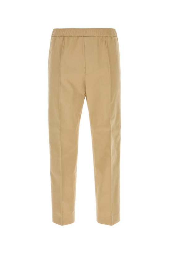 Photo: Lanvin Beige Stretch Cotton Pant