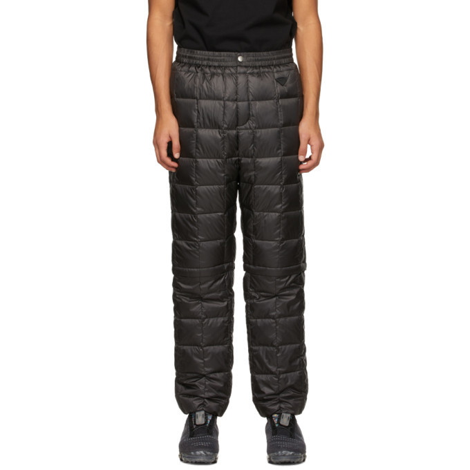 Photo: TAION Black Down Extra Heated Cargo Pants