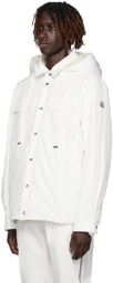 Moncler White Correze Jacket