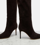 Gianvito Rossi Hansen suede knee-high boots