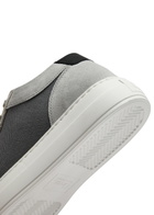 Cleens Luxor Panelled Canvas Sneakers Grey