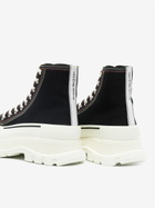 Alexander McQueen Black Tread Slick High Top Sneakers