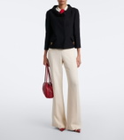 Roger Vivier Roseline leather shoulder bag