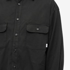 WTAPS Men's WCPO 02 Cotton Twill Shirt in Black