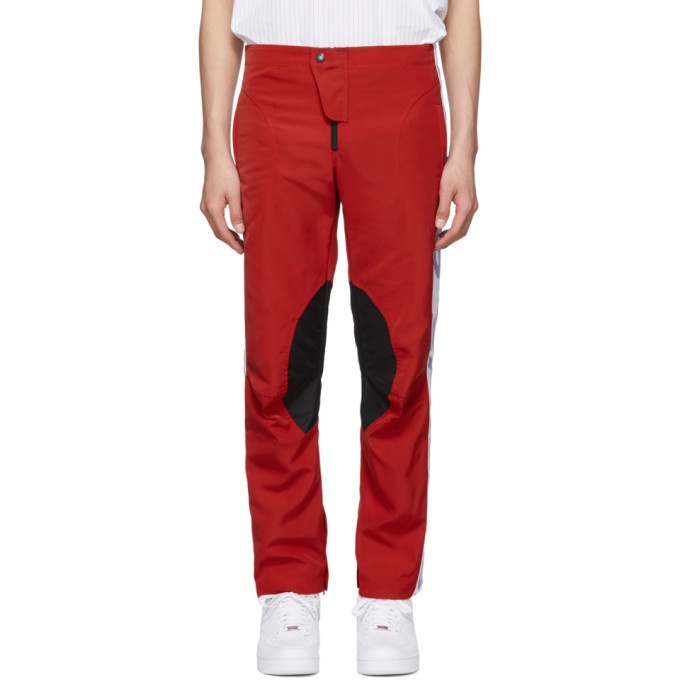Photo: Martine Rose Red Motorcross Trousers