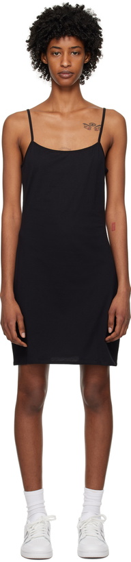 Photo: Sunspel Black Soft Minidress