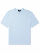 A.P.C. - Kyle Logo-Print Cotton-Jersey T-Shirt - Blue
