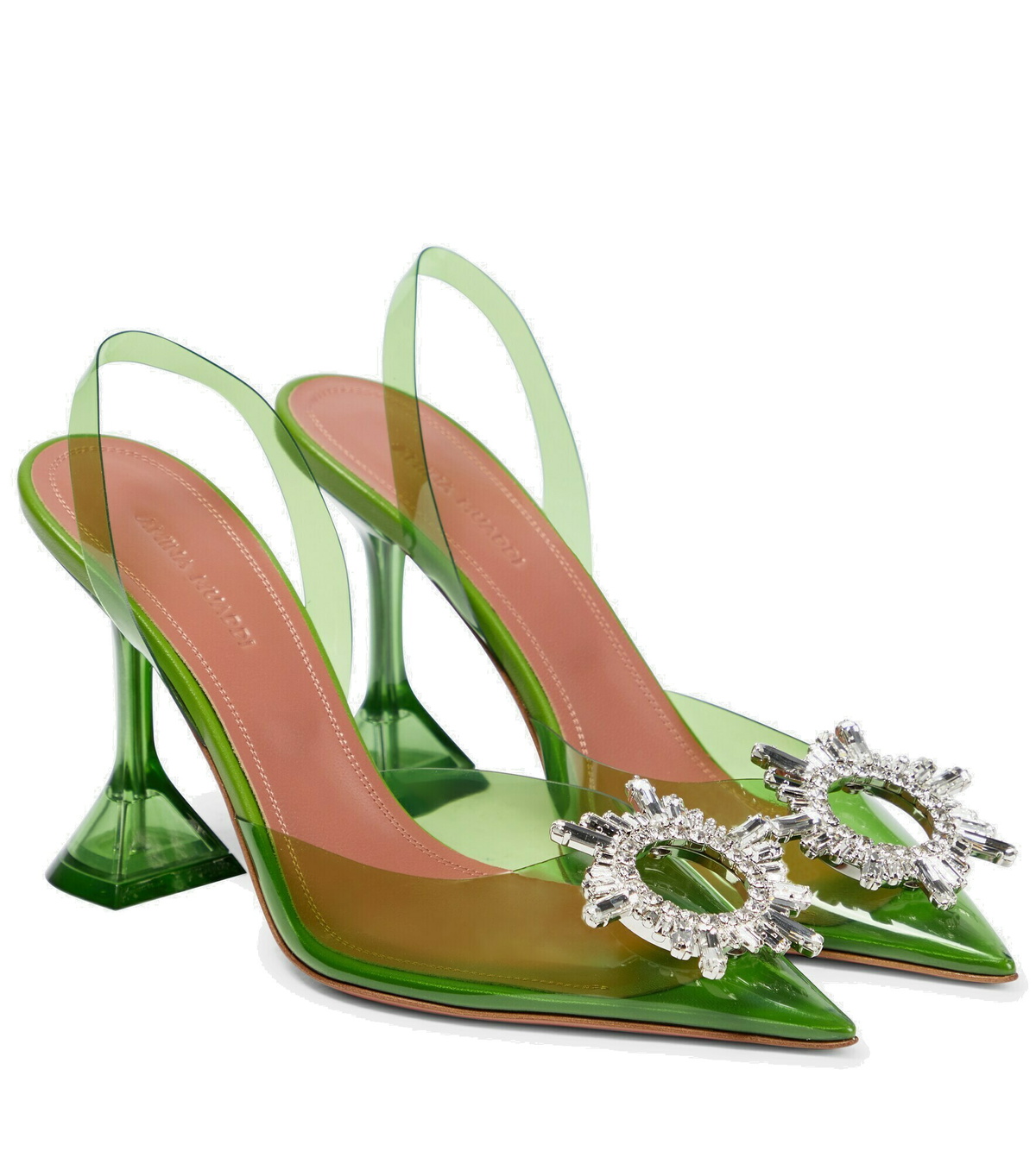 amina muaddi begum pvc pumps