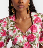Chloé Chloé Bouquet floral drop earrings