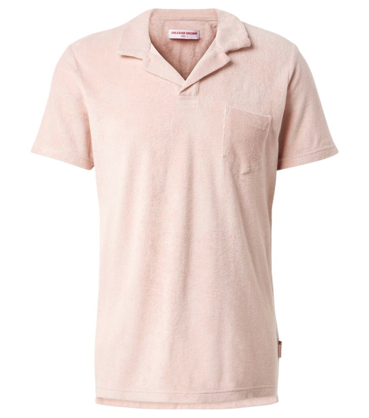 Photo: Orlebar Brown Terry cotton polo shirt