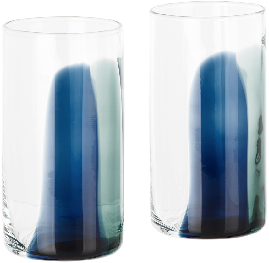 The Conran Shop Blue & Green High Ball Set