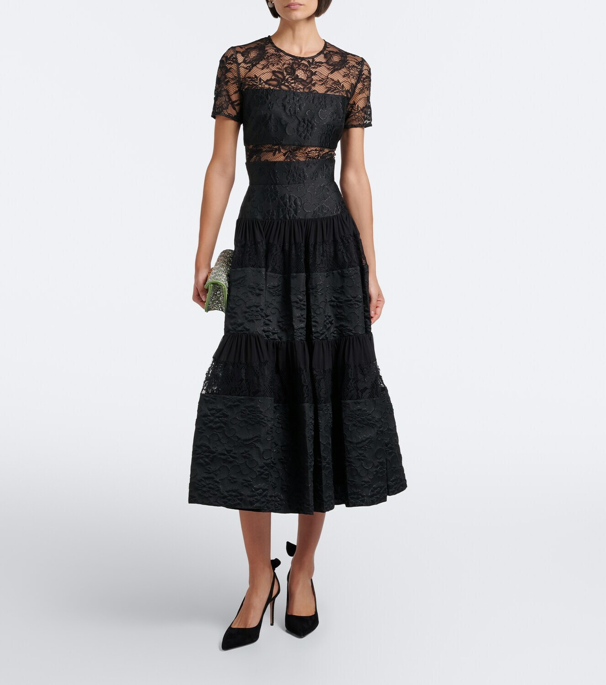Elie Saab Lace midi dress