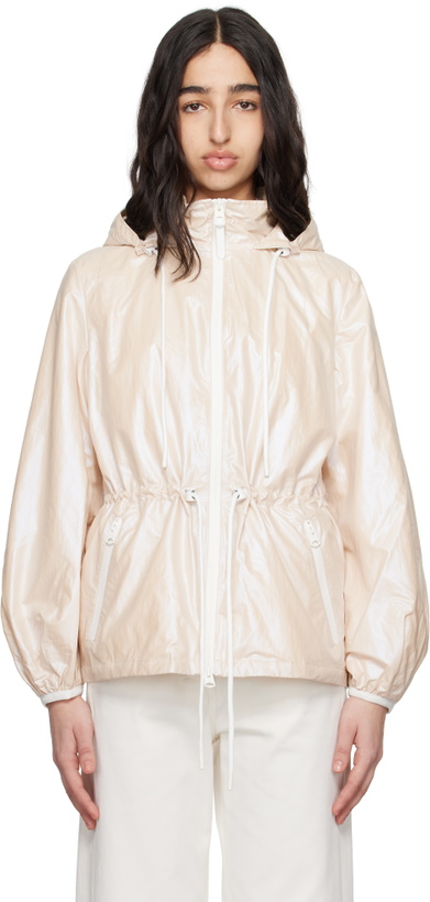Photo: MACKAGE Off-White Isha Balloon Sleeve Rain Jacket