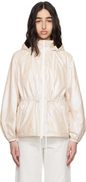 MACKAGE Off-White Isha Balloon Sleeve Rain Jacket
