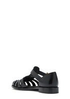 Church's Kelsey Woven Leather Sandals Black