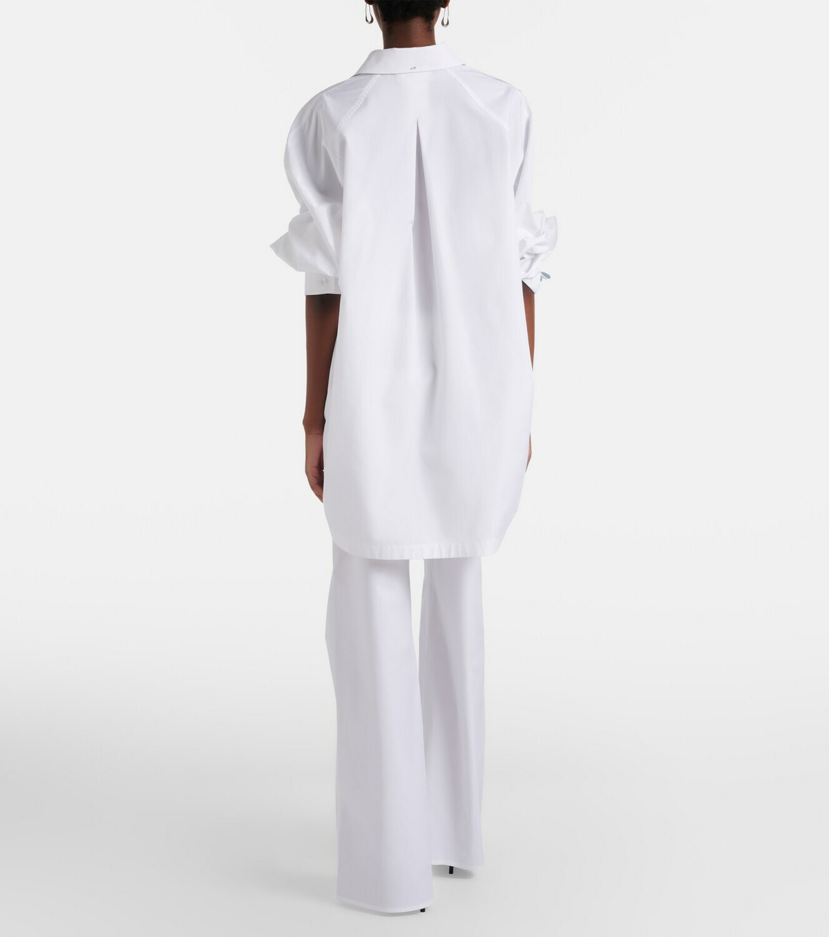 Dorothee Schumacher Poplin Power II cotton poplin wide-leg pants