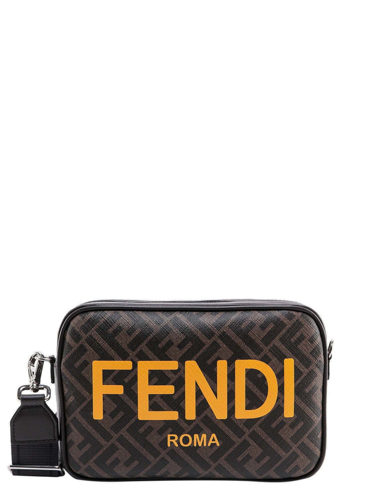 Fendi Diagonal Camera Case - Multicolour leather bag