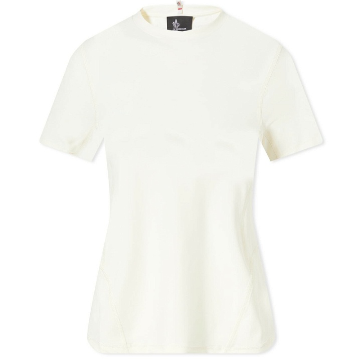 Photo: Moncler Grenoble Women's Fitted T-Shirt in White