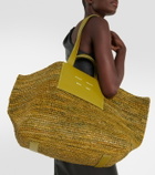 Proenza Schouler White Label Morris XL raffia tote bag
