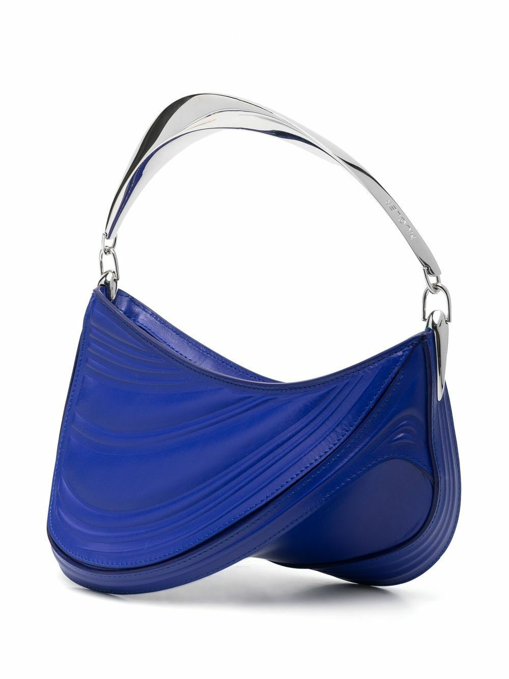 MUGLER - Spiral Curve 01 Small Shoulder Bag