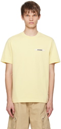JACQUEMUS Yellow La Casa 'Le t-shirt Gros Grain' T-Shirt