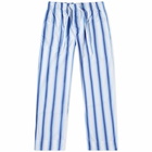 Tekla Fabrics Sleep Pant in Blue Marquee