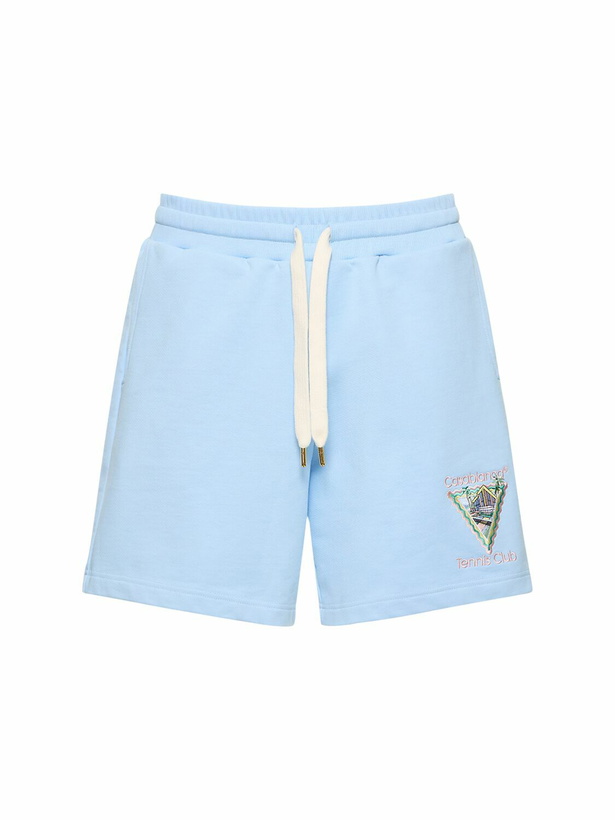 Photo: CASABLANCA Maison De Reve Printed Cotton Shorts