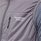 Pas Normal Studios Men's Essential Stow Away Gilet in Grey