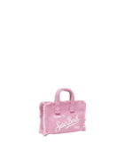 MC2 Saint Barth Pink Cotton Canvas Key Holder
