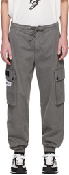 Dolce&Gabbana Gray Cotton Cargo Pants