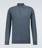 Loro Piana - Ml long-sleeved wool polo shirt