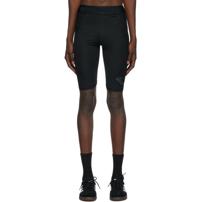 Photo: adidas Originals Black Alphaskin Sport Tight Shorts