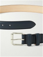 A.P.C. - 3cm Paris Leather Belt - Blue