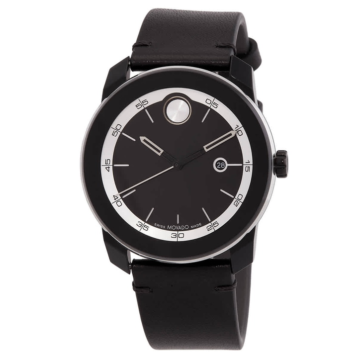Photo: Movado BOLD TR90 Quartz Black Dial Mens Watch 3601154