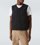 Visvim Reversible wool tweed vest