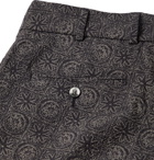 Beams Plus - Printed Seersucker Shorts - Gray