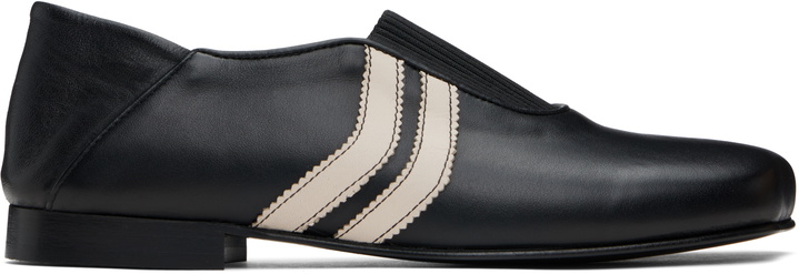 Photo: EGONlab Black Ballerina 2 Straps Loafers