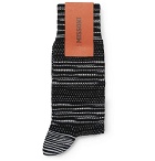 Missoni - Crochet-Knit Cotton-Blend Socks - Men - Black