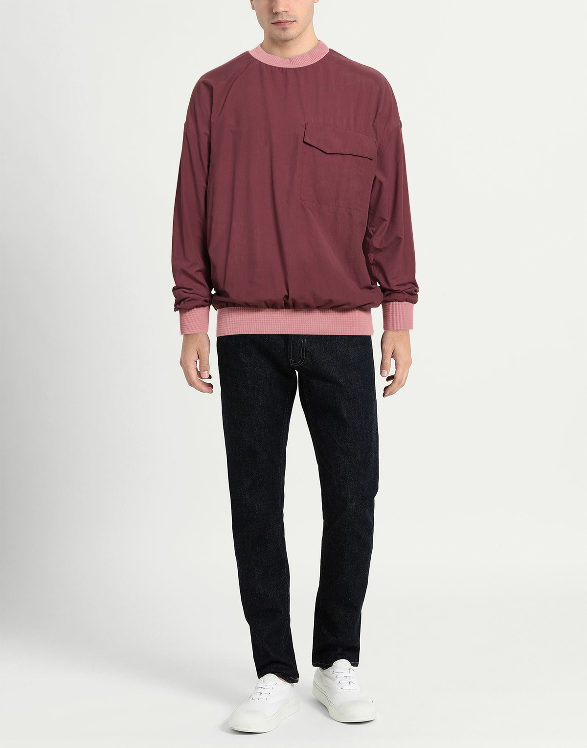 Ranra Mens Sweatshirt in Burgundy