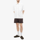 YMC Men's Mitchum Short Sleeve Shirt in White