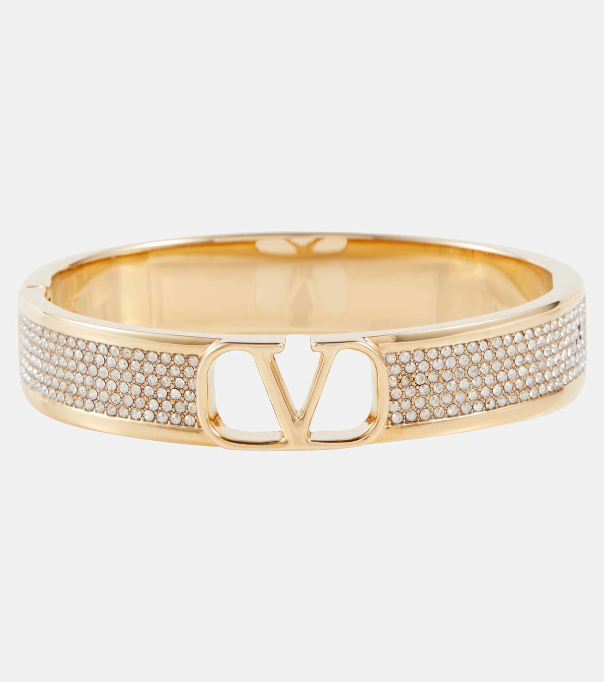 Valentino VLogo Signature Swarovski®-embellished bangle
