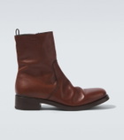 Prada Leather ankle boots
