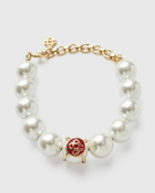 Casablanca LOGO PEARL BRACELET gold Mens Jewellery