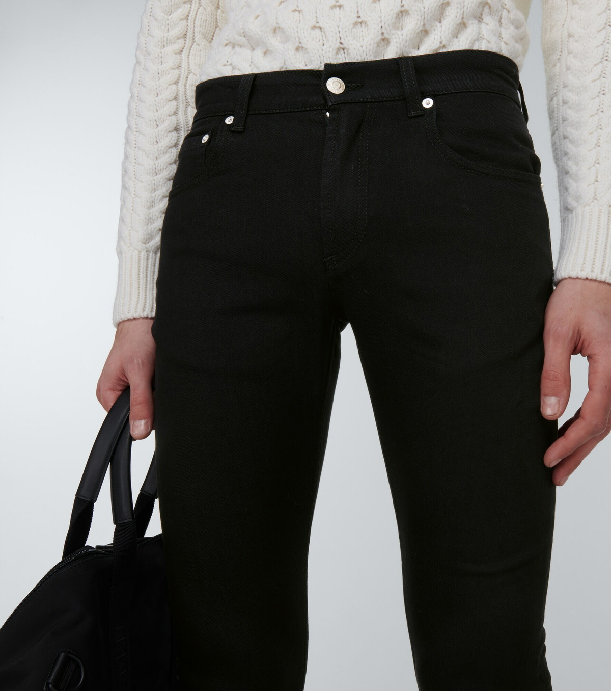 デニム・ジーパン Alexander Mcqueen Black Denim Jeans Alexander McQueen Black Denim Jeans | italist