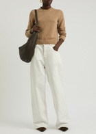 Khaite Leta Cashmere Jumper Beige