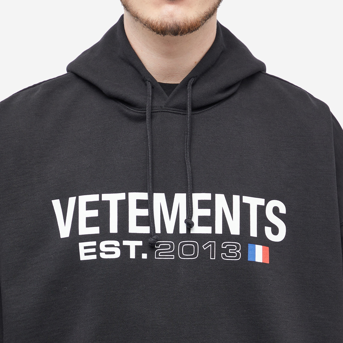 Vetements flag outlet hoodie